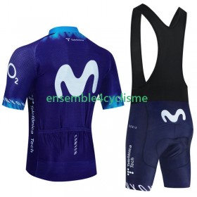Tenue Maillot + Cuissard à Bretelles Movistar 2023